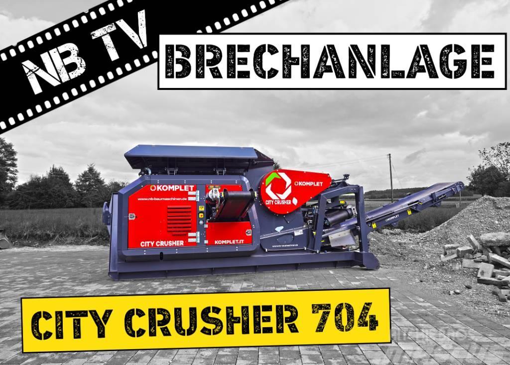 Komplet City Crusher 704 | Backenbrecher Hakenlift Screeners