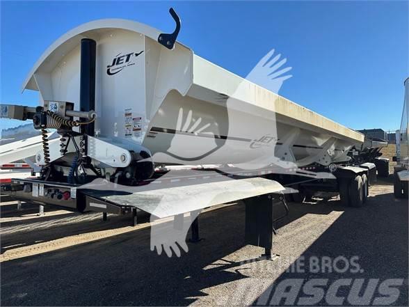 Jet 40' AIR RIDE SIDE DUMP, ELECTRIC ROLL OVER TARP, H Tipper trailers