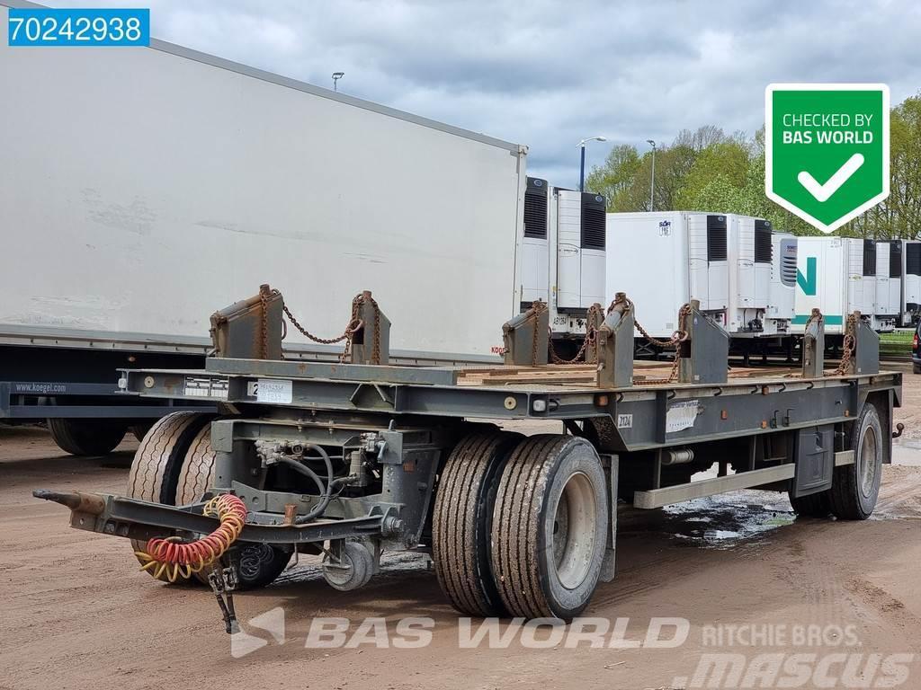  E.S.V.E. A 20 2 axles TÜV 07/24 SAF Containerframe/Skiploader trailers