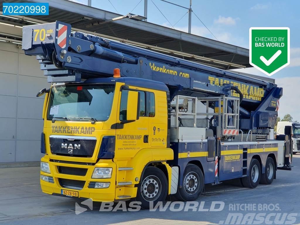 MAN TGS 35.440 8X4 NL-Truck Manual 70mtr Bronto Skylif Truck mounted aerial platforms