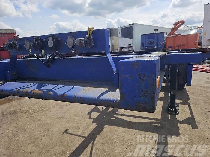  MKF Metallbau 20 FT Container chassis | steel susp Containerframe/Skiploader semi-trailers