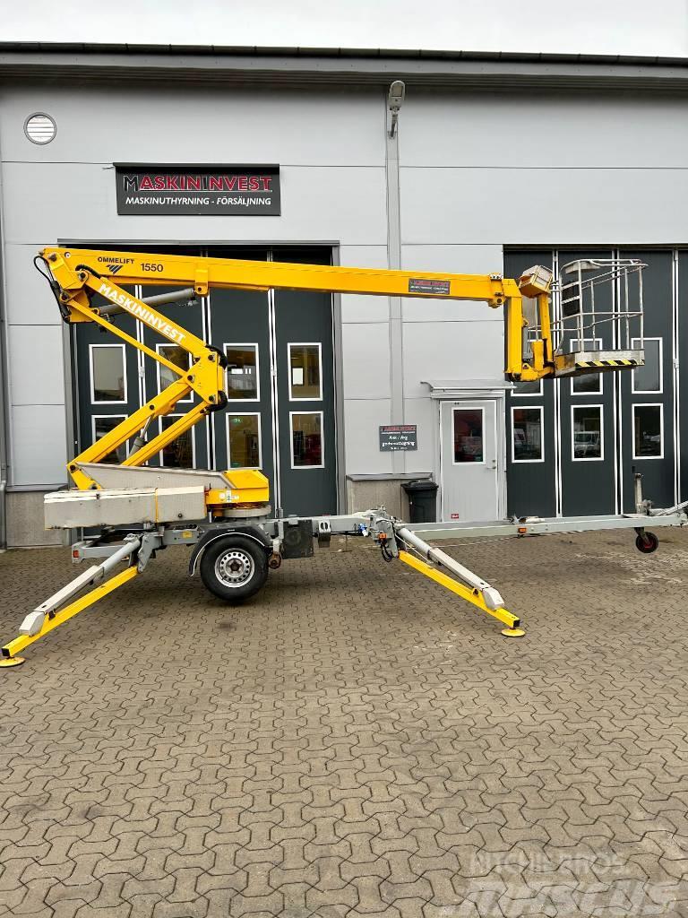 Omme 1550 EBZX Trailer mounted aerial platforms