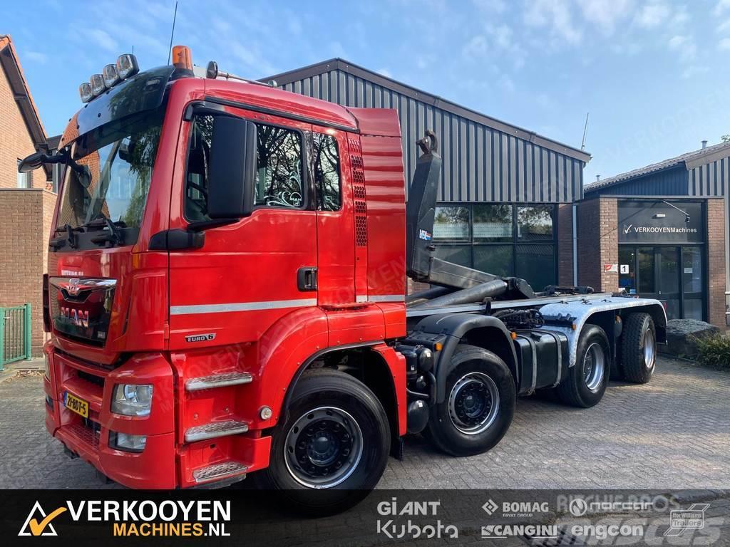 MAN TGS 43.440 8x4 Euro6 VDL-S 30T-6300 Haakarm Containerframe/Skiploader trucks