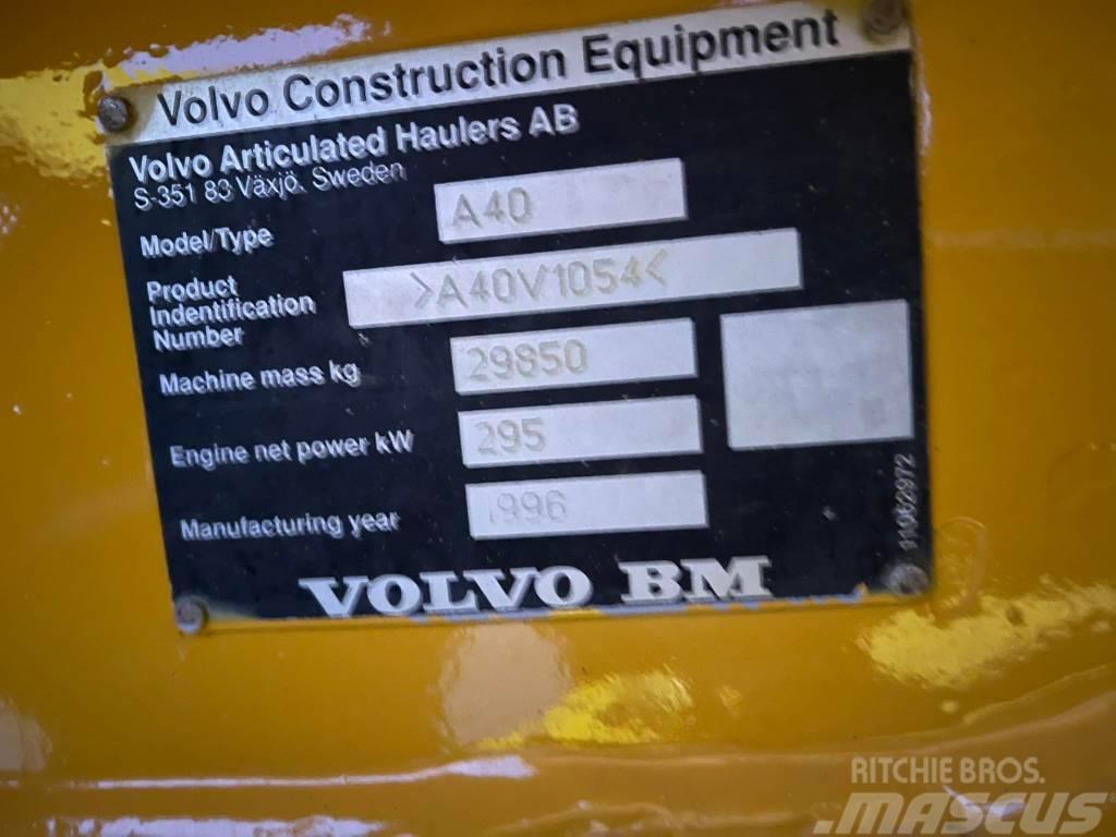 Volvo A40C Articulated Haulers
