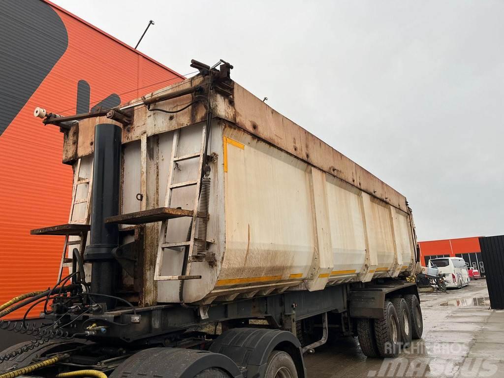  Tonar 952362 GROSS WEIGHT 68 ton / BOX L=10191 mm Tipper semi-trailers