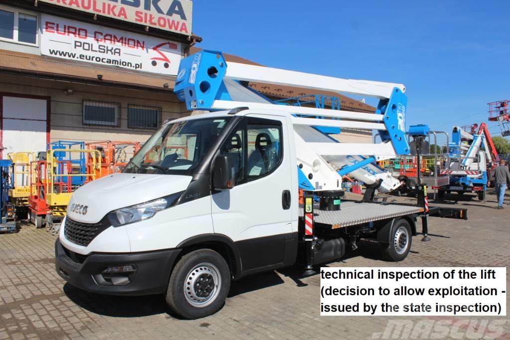 Socage ForSte 20D SPEED - 20 m NEW !! Iveco Daily 35S14 Truck mounted aerial platforms