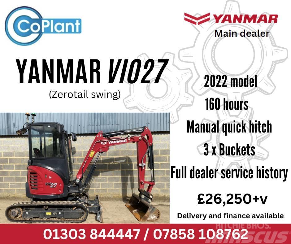 Yanmar Vio 27 Mini excavators < 7t