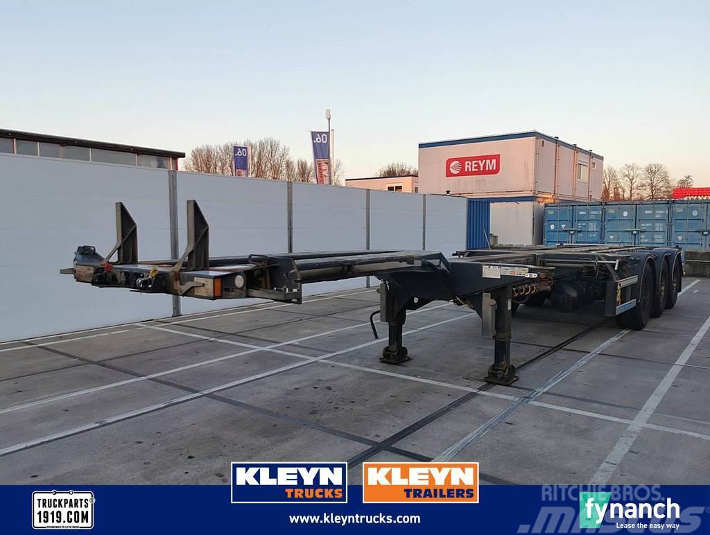 D-tec FT-LS-3 multi all connection Containerframe/Skiploader semi-trailers