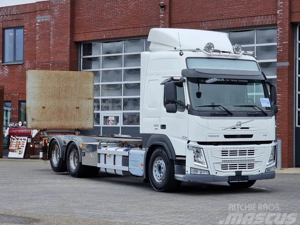 Volvo FM 13.500 Globetrotter 6x2 - BDF - Zepro loadlift Demountable trucks
