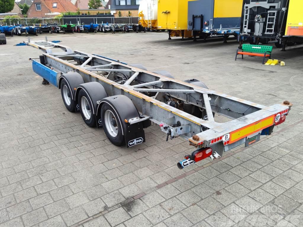 Van Hool A3C002 3 Axle ContainerChassis 40/45FT - Galvinise Containerframe/Skiploader semi-trailers
