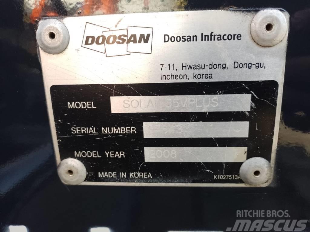 Doosan SOLAR 55VPLUS Mini excavators < 7t