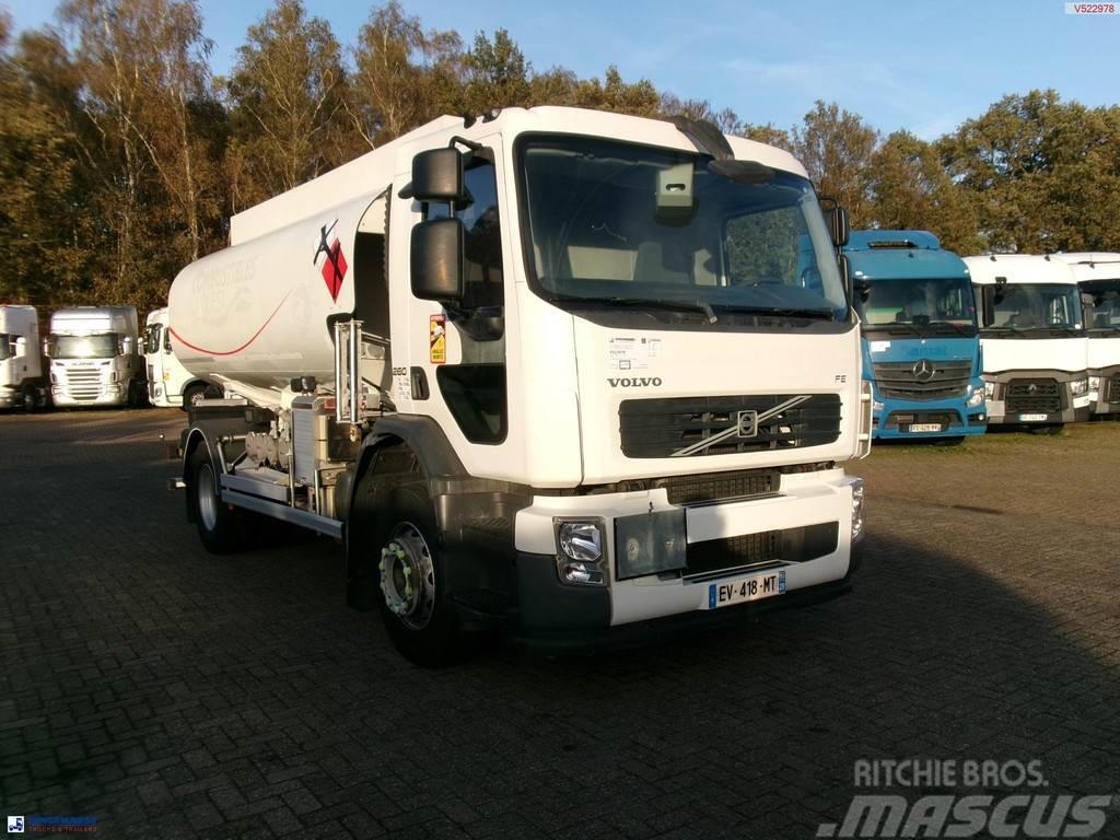 Volvo FE 280 4x2 fuel tank 13.3 m3 / 4 comp Tanker trucks