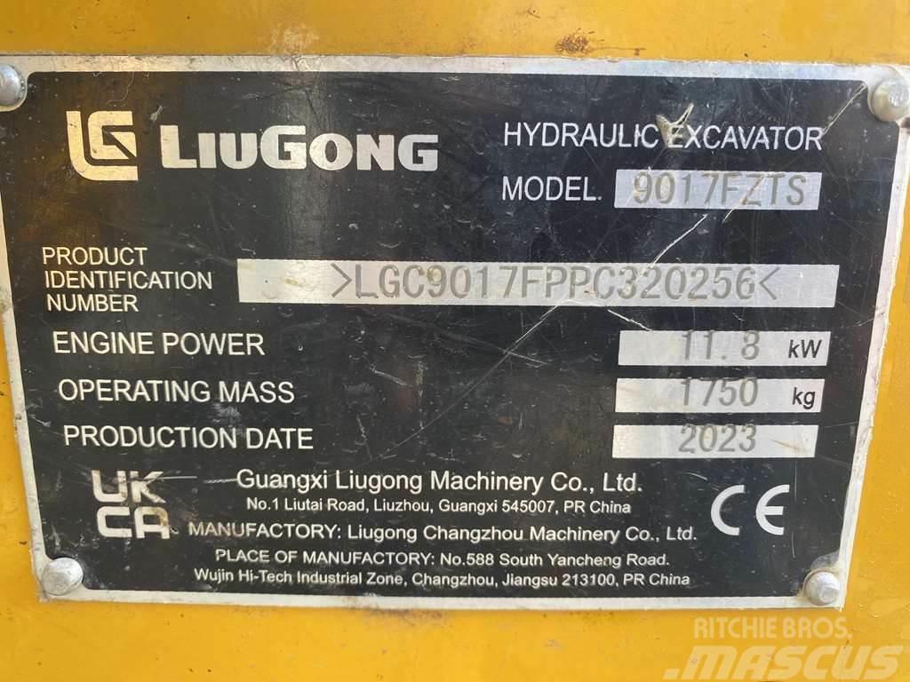 LiuGong 9017F Mini excavators < 7t