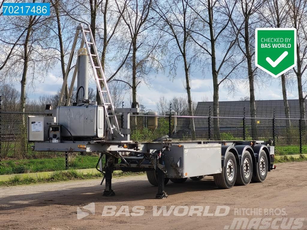 LAG 0-3-39 02 20+30ft sluis KIP-Chassis ADR Hydraulik Containerframe/Skiploader semi-trailers
