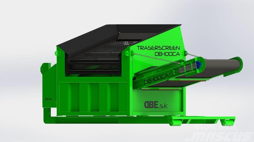 DB Engineering Siebanlage Hakenlift Traserscreen DB-100CA Screeners