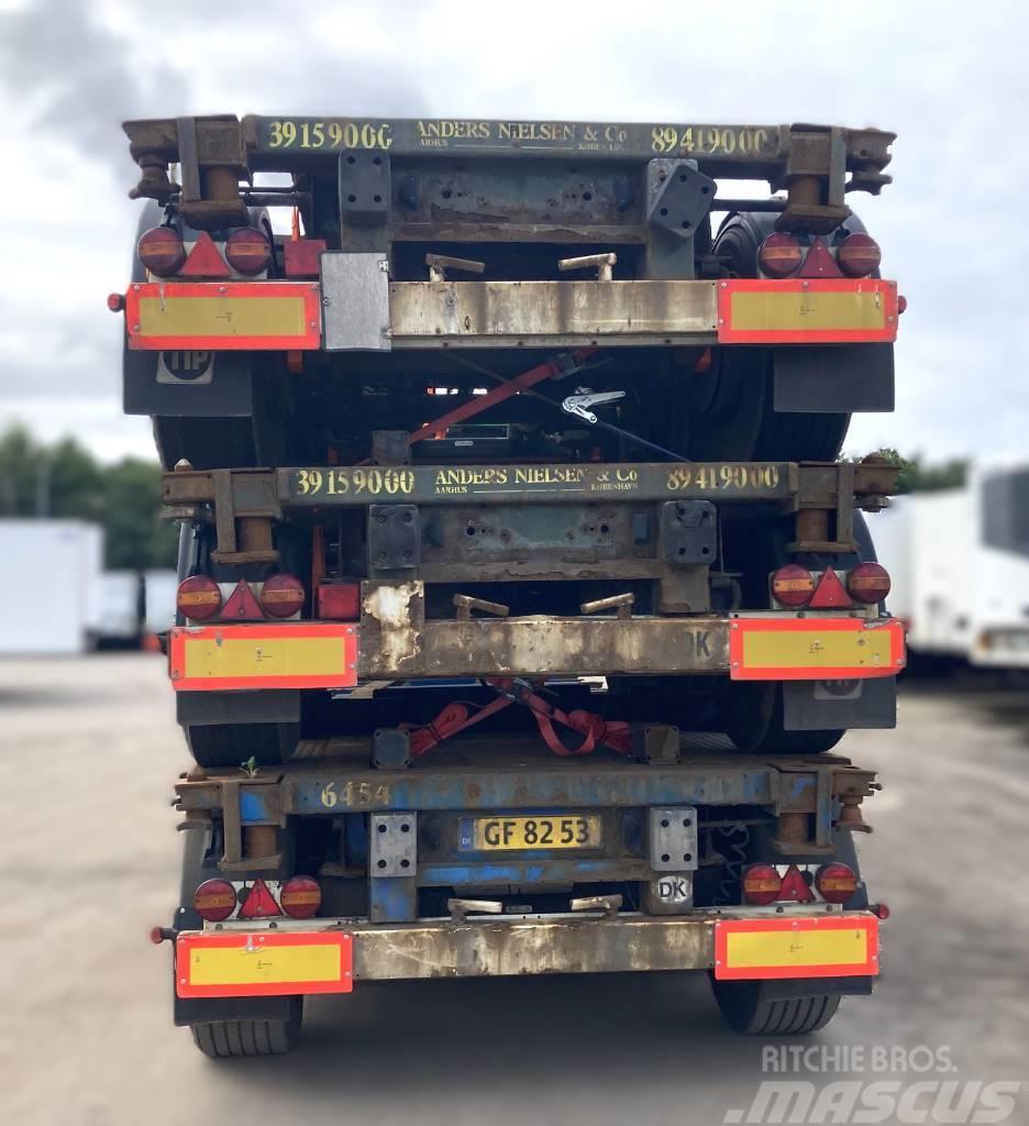 Krone Chassi - 3stack high, year 2006 Containerframe/Skiploader semi-trailers
