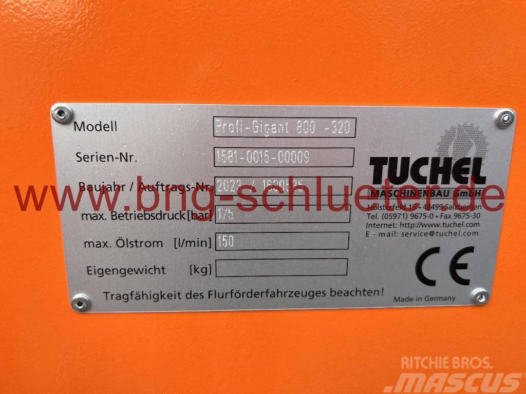 Tuchel Profi Gigant 800 Kehrmaschine -werkneu- Other groundscare machines