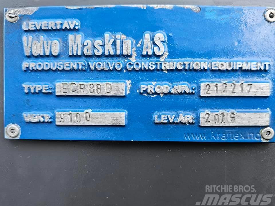 Volvo ECR 88 D Mini excavators < 7t