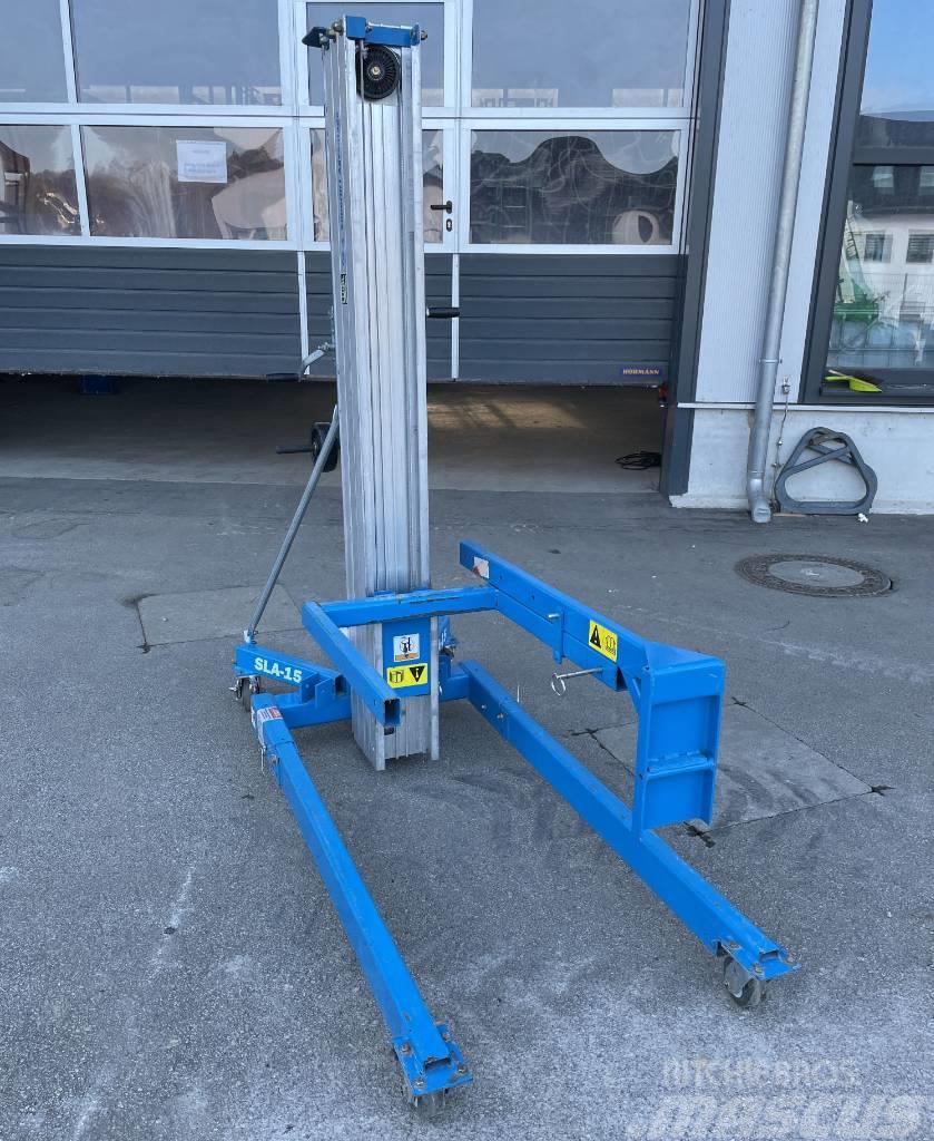 Genie SLA 15, Materiallift, Montagelift, Superlift Hoists, winches and material elevators