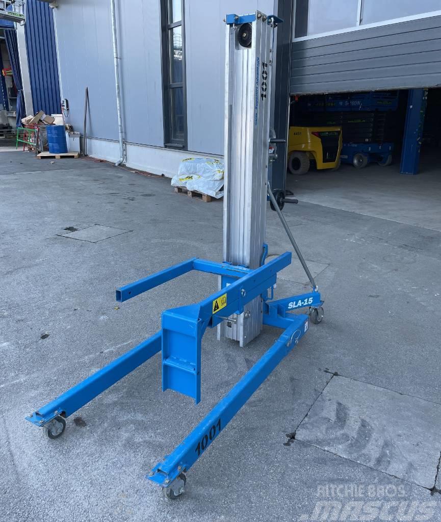 Genie SLA 15, Materiallift, Montagelift, Superlift Hoists, winches and material elevators