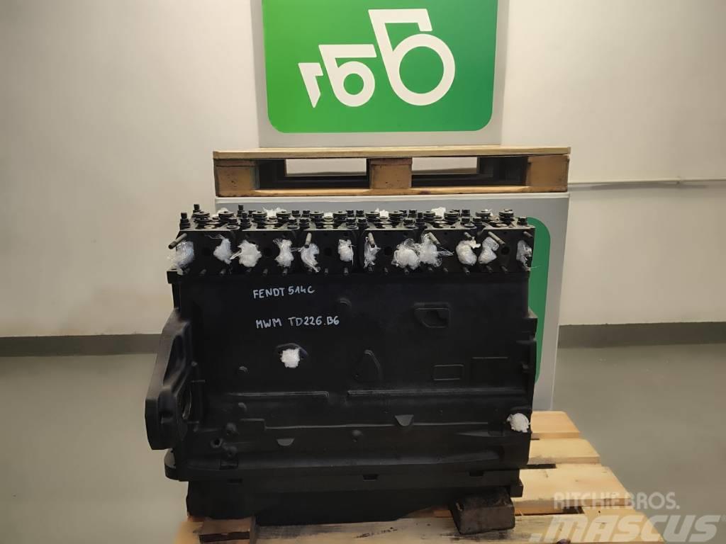 Fendt MWM TD226.B6 engine post Engines