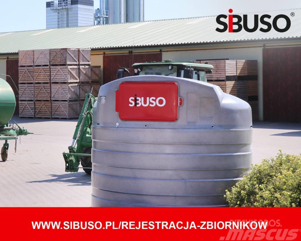 Sibuso 5000L zbiornik dwupłaszczowy Diesel Utility machines
