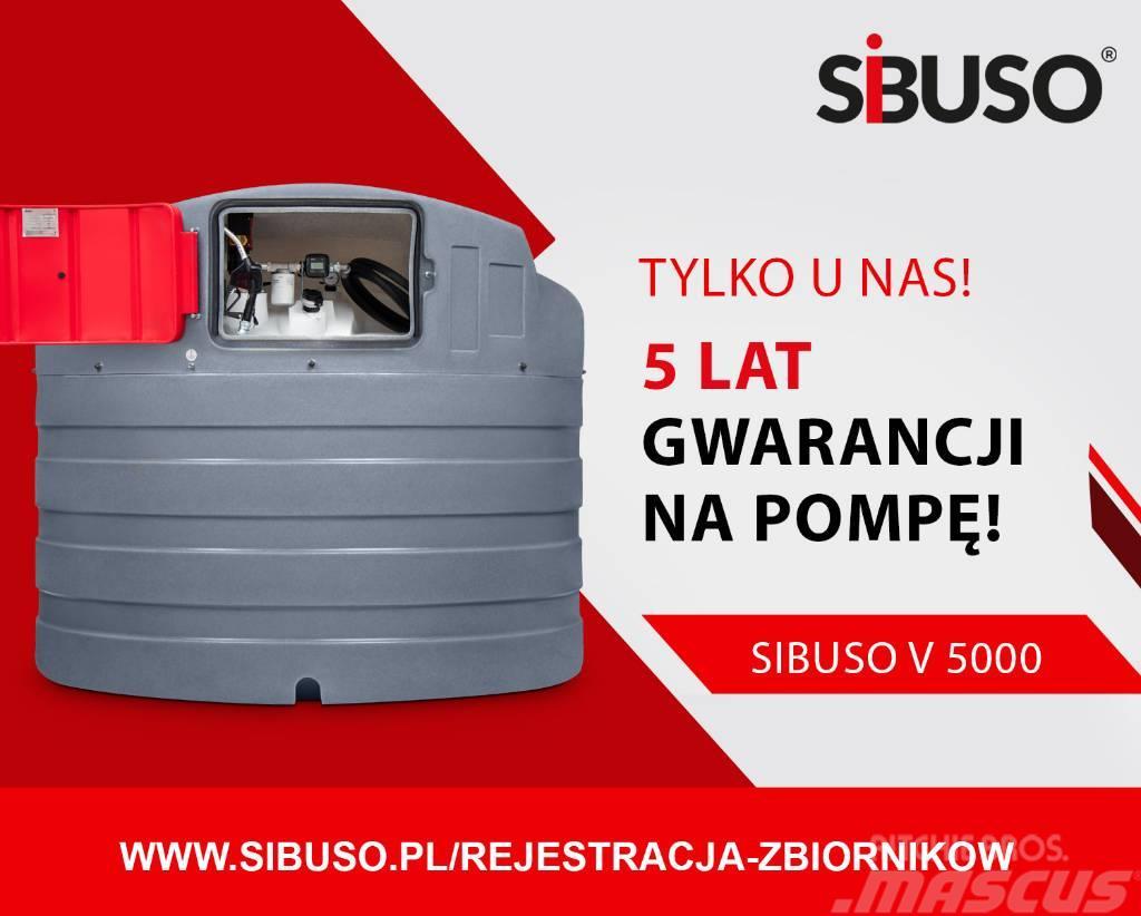 Sibuso 5000L zbiornik dwupłaszczowy Diesel Utility machines