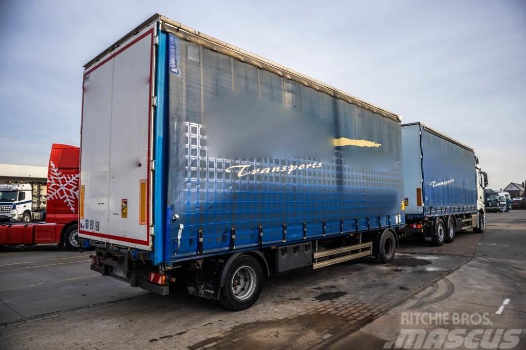 Lecitrailer BACHE+CHARIOT EMBARQUER Tautliner/curtainside trailers