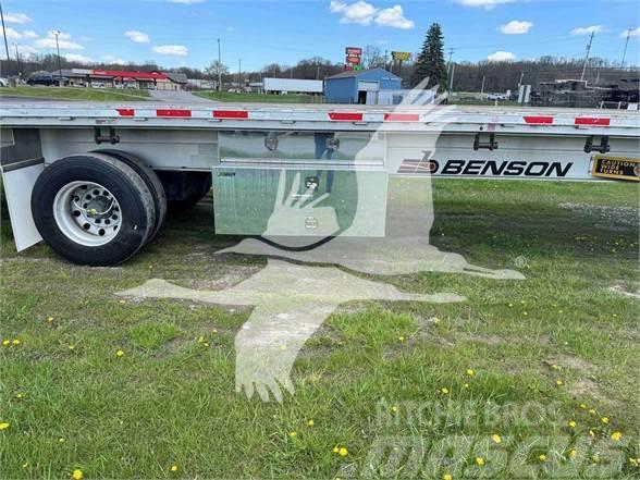 Benson 524 ALUMINUM FLATBED Flatbed/Dropside semi-trailers