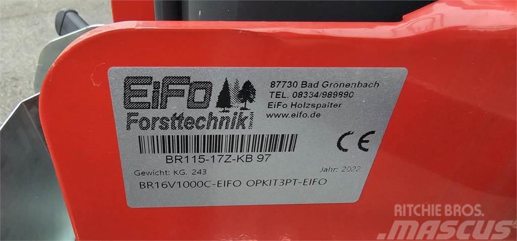  Eifo BR 115-17 Z-KB Wood splitters, cutters, and chippers