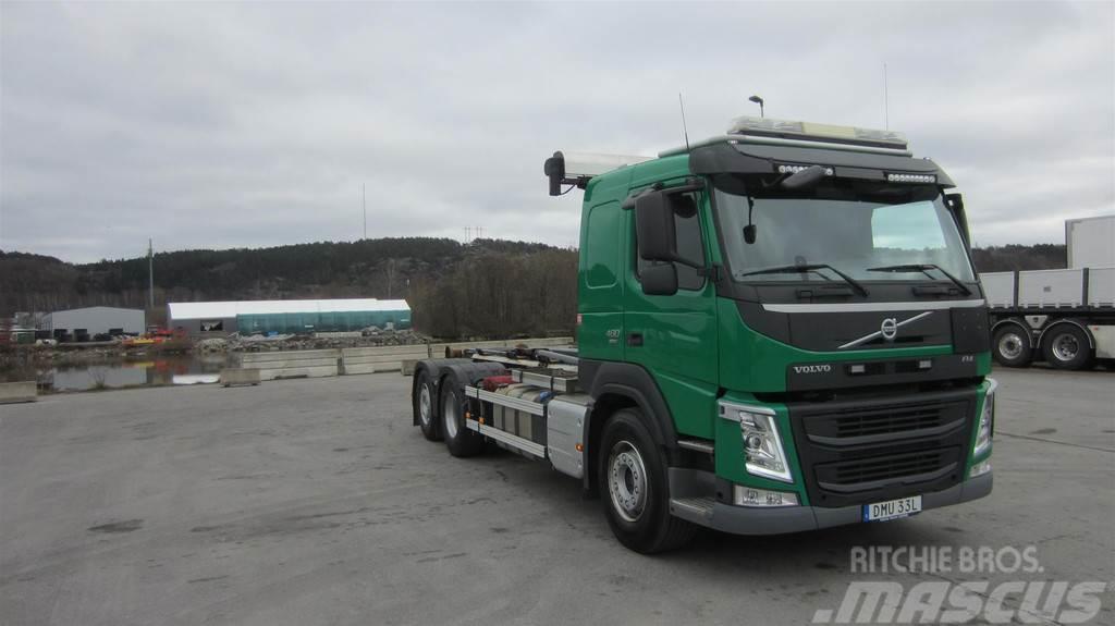 Volvo FM Lastväxlare / Hiab 21 Hook lift trucks