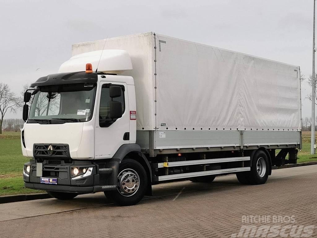 Renault D 270 18.3t airco lift Tautliner/curtainside trucks