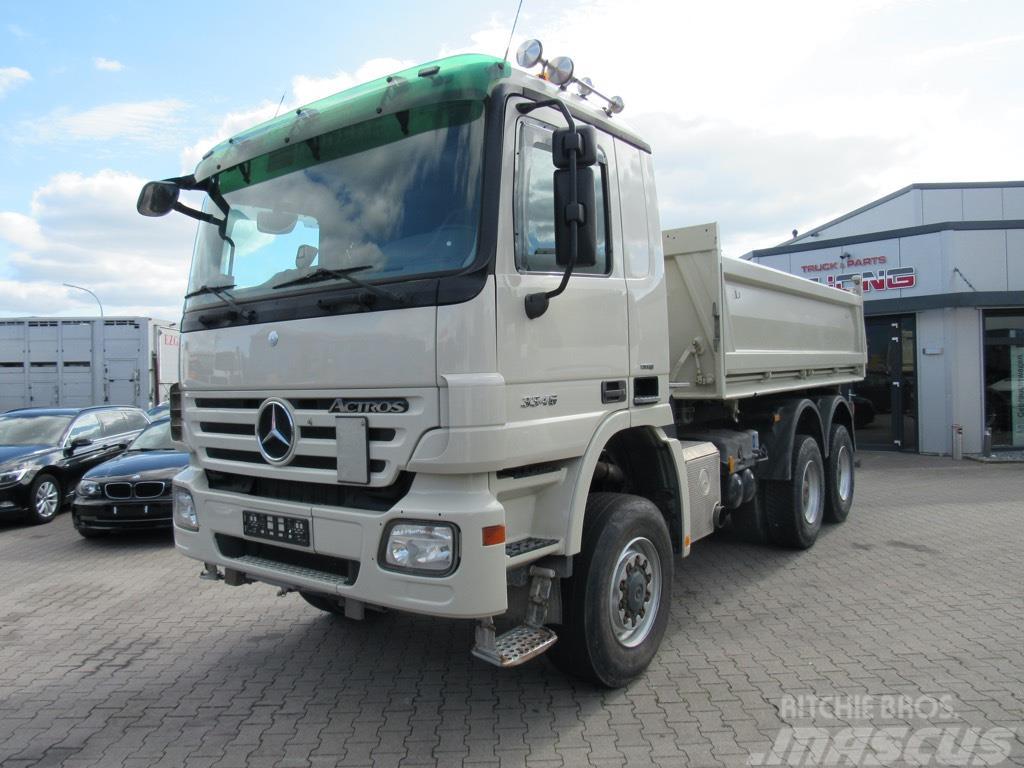 Mercedes-Benz Actros 2/3 -3346 6x6 /Totwinkel /Meiller /Top Skip loader trucks