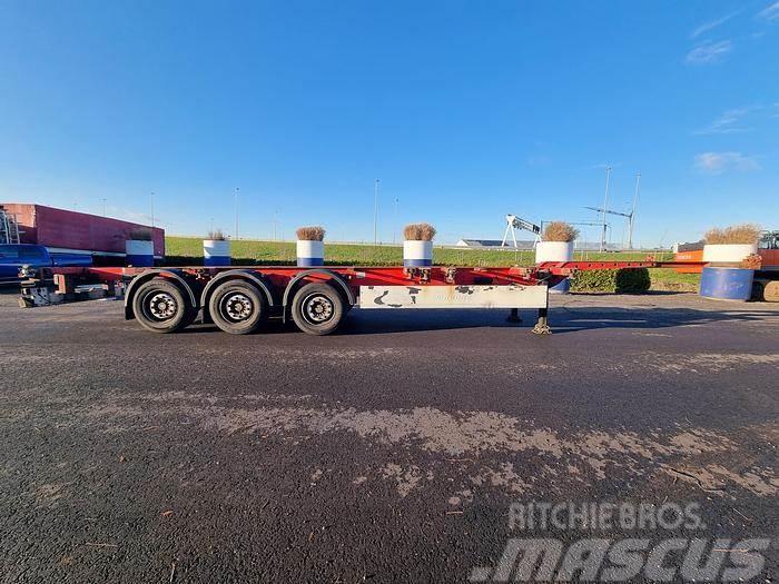 Krone SD 27 | Air suspension | SAF disc | All connection Containerframe/Skiploader semi-trailers