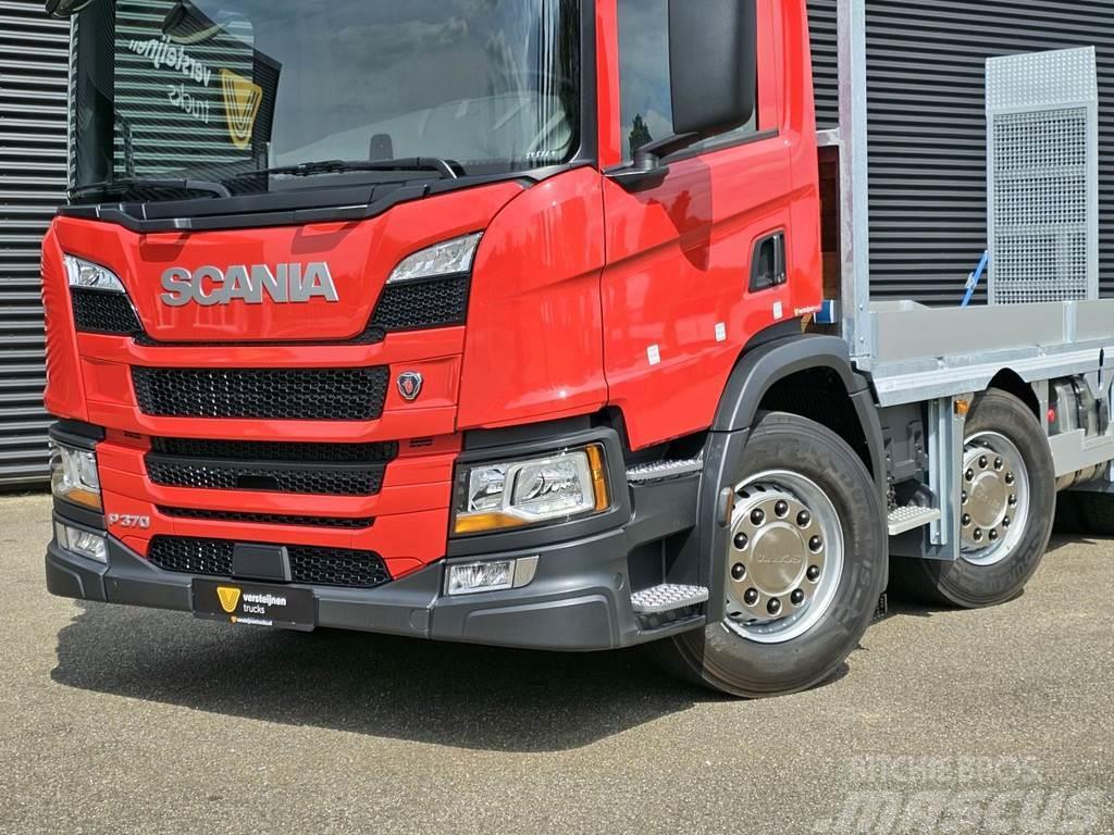 Scania P370 / 8x2*6 / OPRIJ WAGEN / MACHINE TRANSPORT / N Car carriers