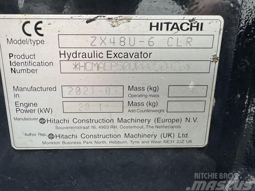 Hitachi ZX 48 U-6 Mini excavators < 7t