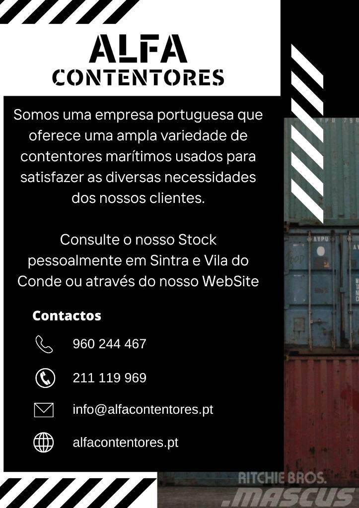  AlfaContentores Contentor Marítimo 40' HC - 12 Met Shipping containers