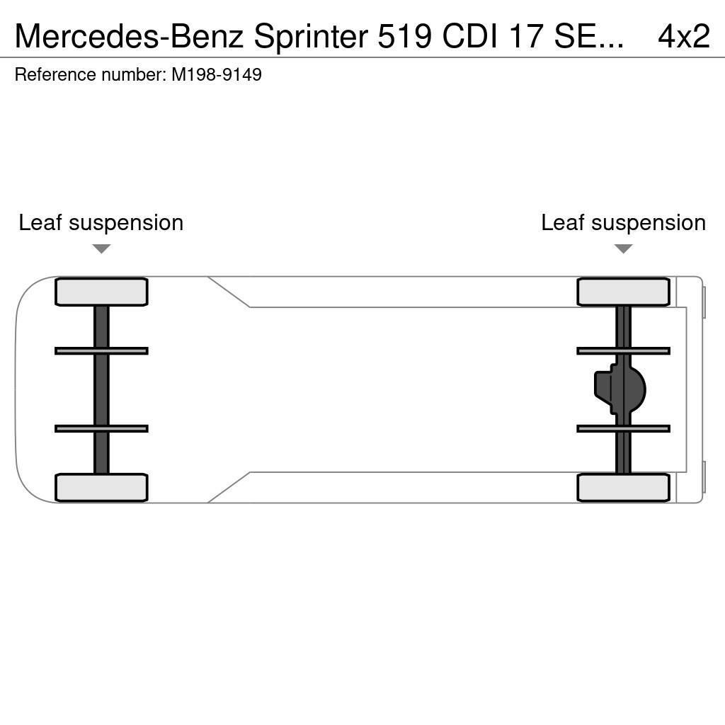 Mercedes-Benz Sprinter 519 CDI 17 SEATS / AC / WEBASTO Mini bus
