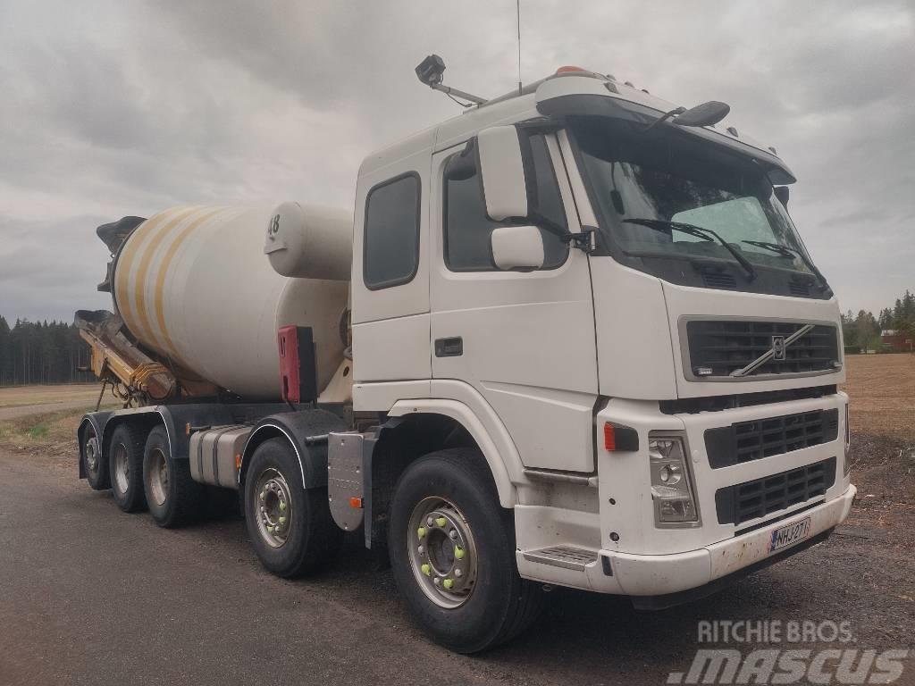 Volvo FM13 10*4 betoniauto, ränni 9m Concrete trucks