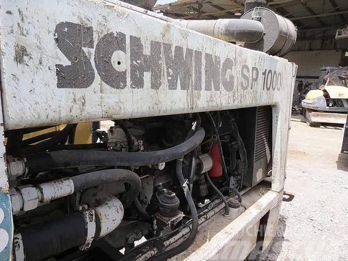 Schwing SP1000 Concrete pumps