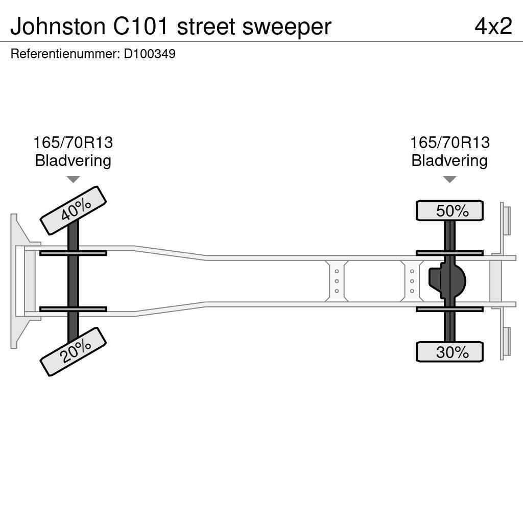 Johnston C101 street sweeper Sewage disposal Trucks