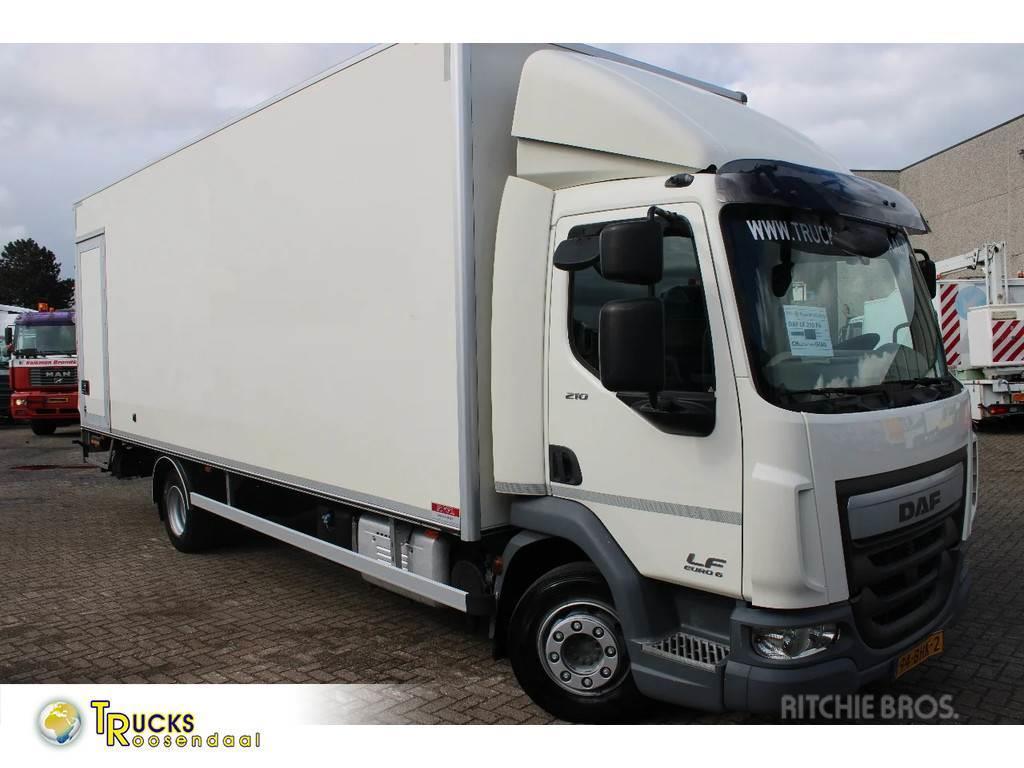 DAF LF 210 + EURO 6 + lift + 12t Van Body Trucks