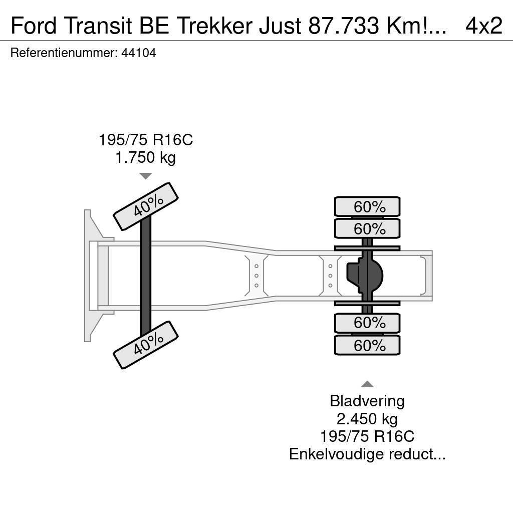 Ford Transit BE Trekker Just 87.733 Km! + Kuiper 2-assi Truck Tractor Units