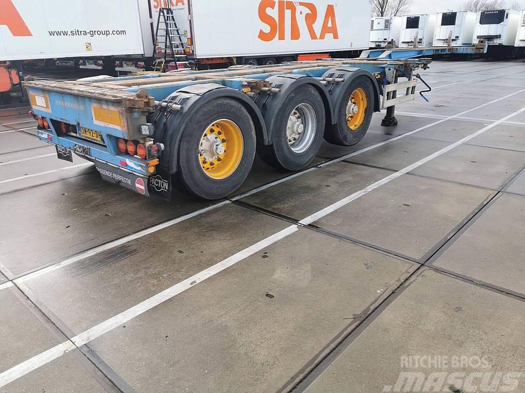 Pacton T3-010 Containerframe/Skiploader semi-trailers