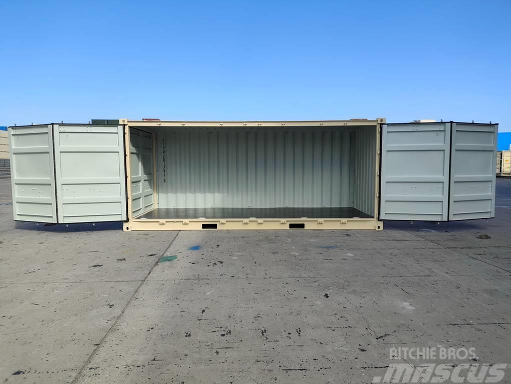 CIMC 1 Trip 20' Standard Height Open Side Storage containers