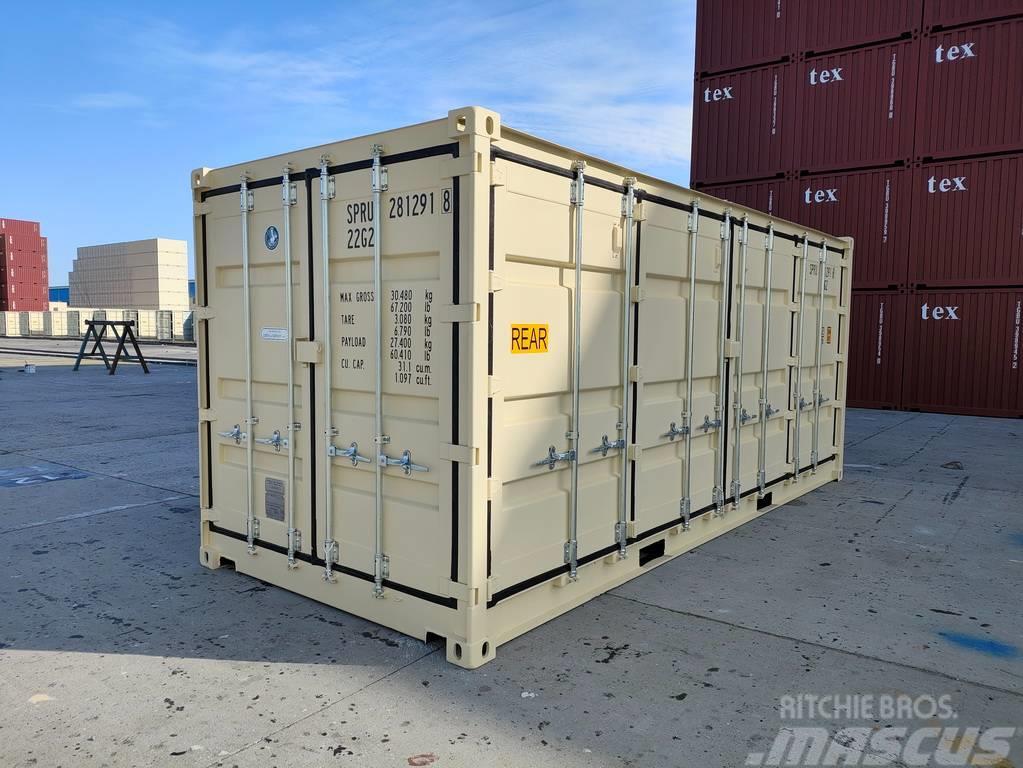 CIMC 1 Trip 20' Standard Height Open Side Storage containers