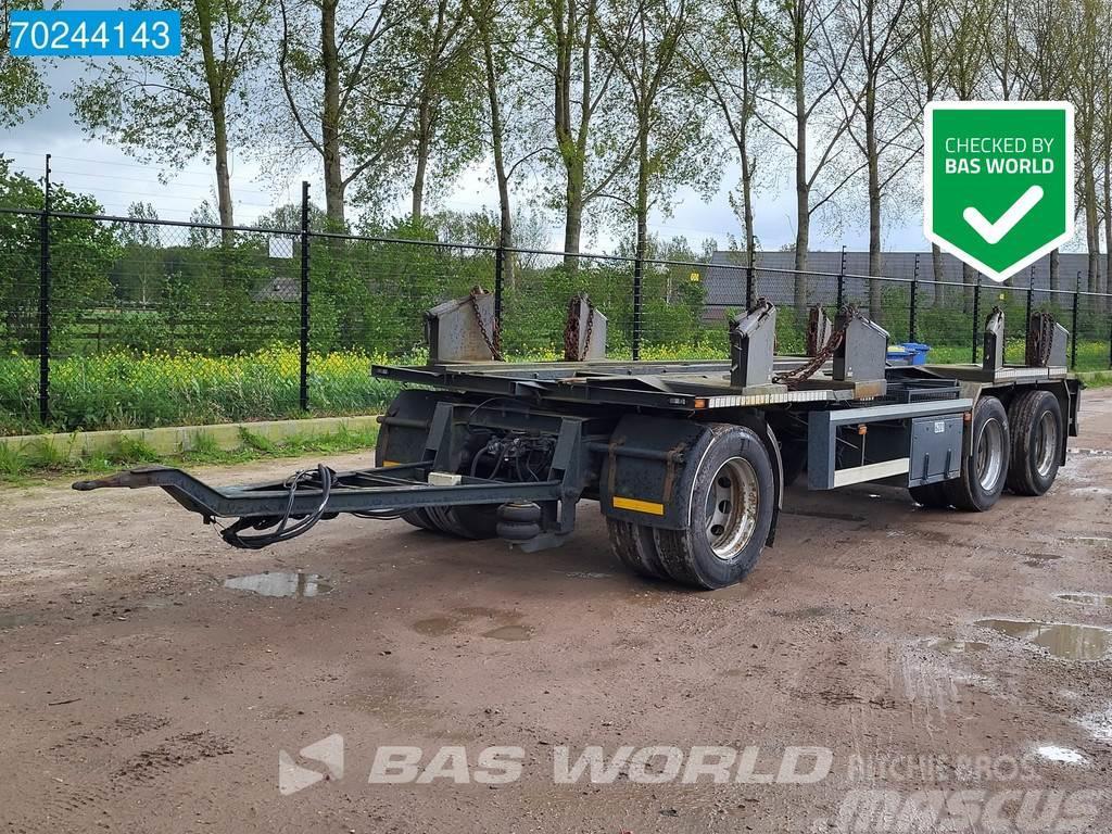 GS Meppel AC-2800 N 3 axles Containerframe/Skiploader trailers