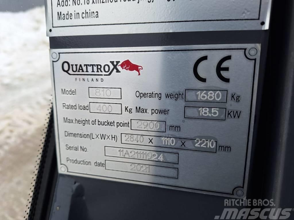  Quattrox 810 KAUHA+PIIKIT Mini loaders