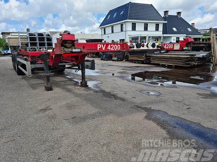 Krone SDC27ELTU5-2 | All connections | Rear extendible Containerframe/Skiploader semi-trailers