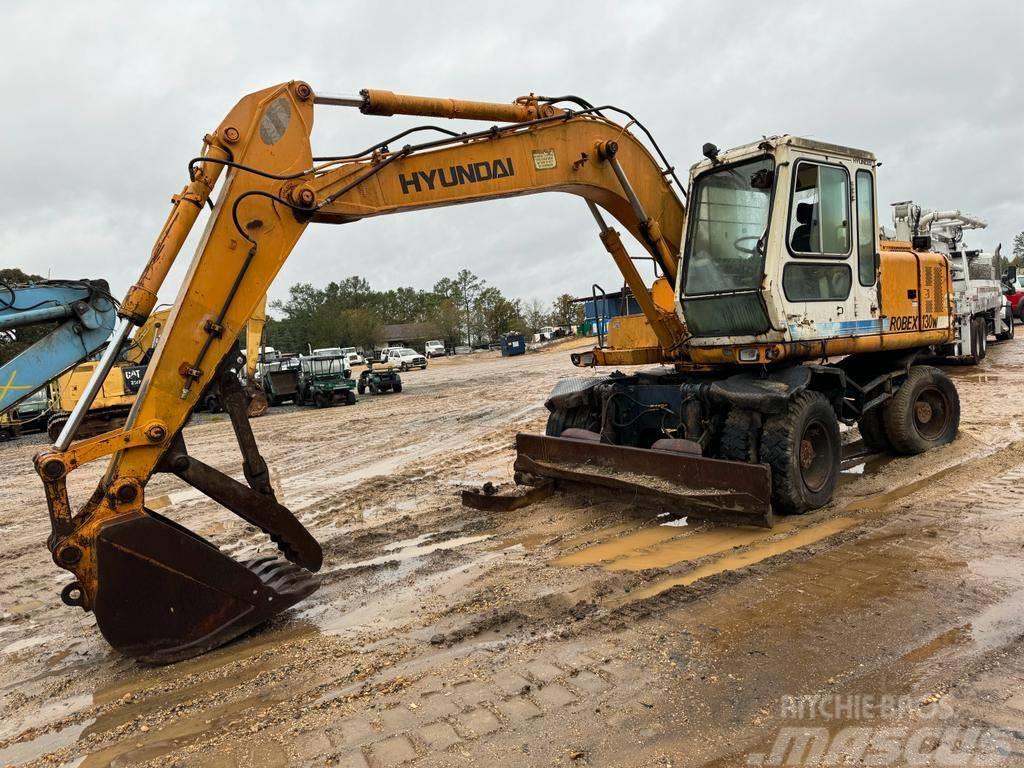 Hyundai ROBEX 130W WHEEL EXCAVATOR Wheeled excavators